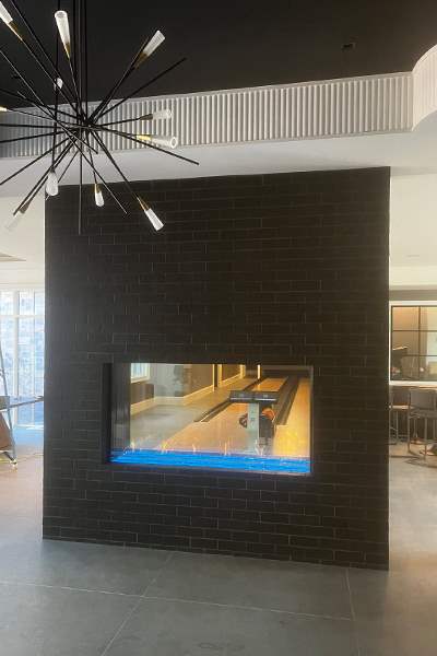 Residential Linear Fireplace