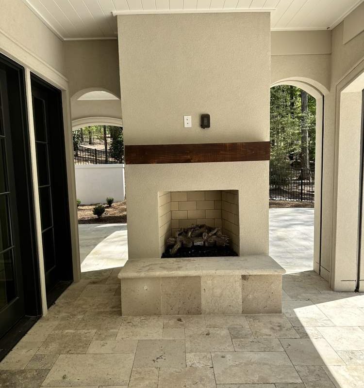 Outdoor Fireplace